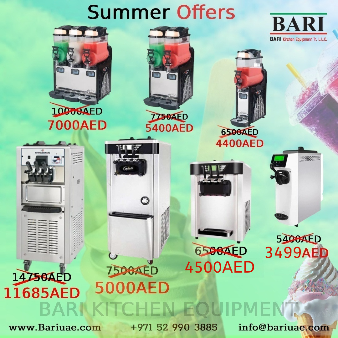 Commercial cooking equipments in kitchen
