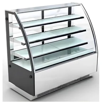 Cake display.  Front Curved Glass  CS-2000E3