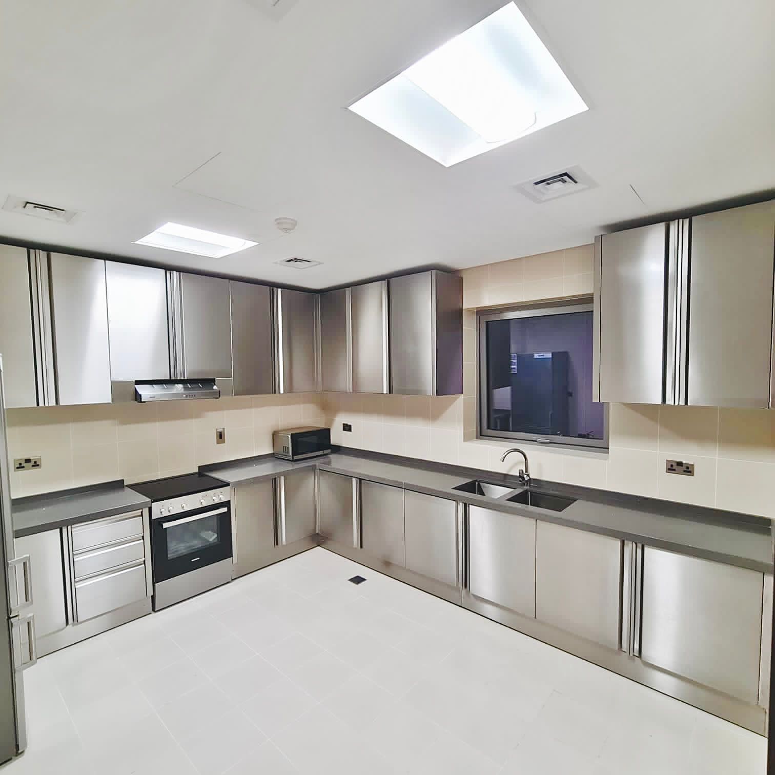 Commercial cooking equipments in kitchen