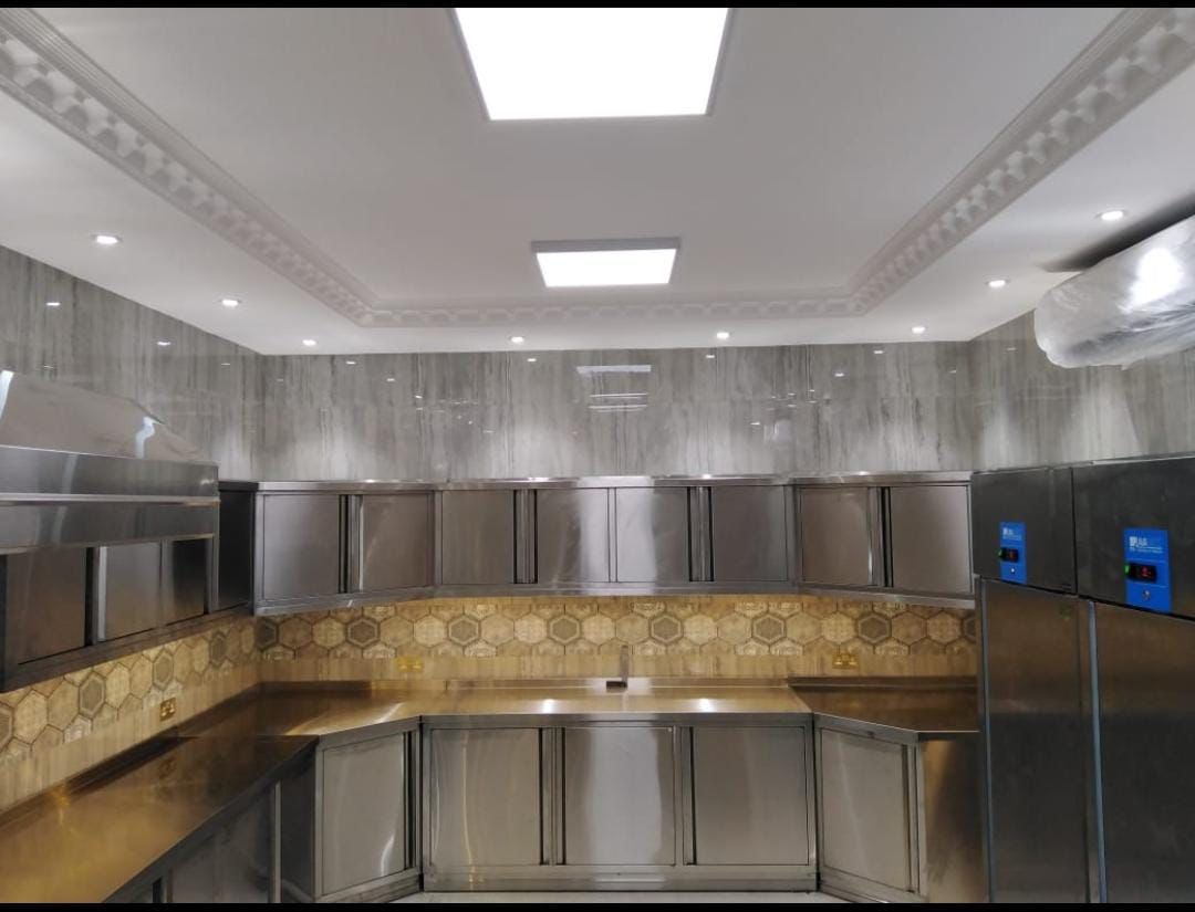Commercial cooking equipments in kitchen
