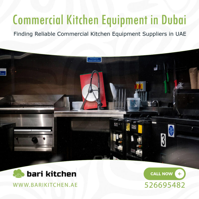 Commercial Kitchen Equipment in Dubai