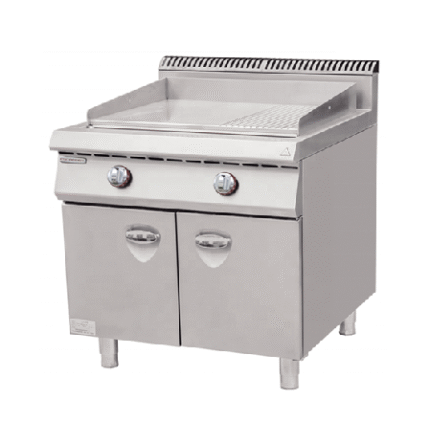 GAS GRILL  SMOOTH 2/3 RIBBED    XKE-RQP-900