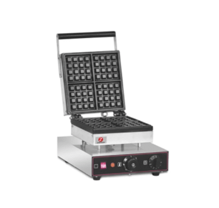 Waffle baker With 4 squares D-HF4