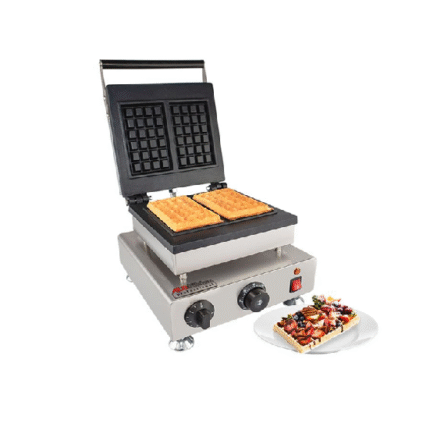 Waffle baker With 2 squares D-HF2