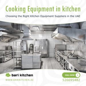 Cooking Equipment in kitchen