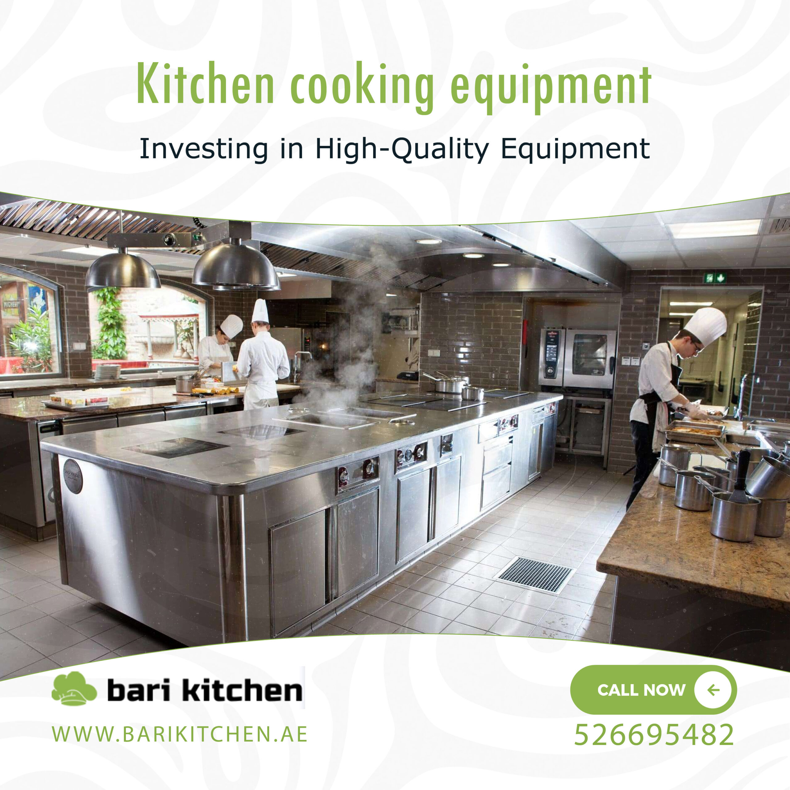 Kitchen cooking equipment