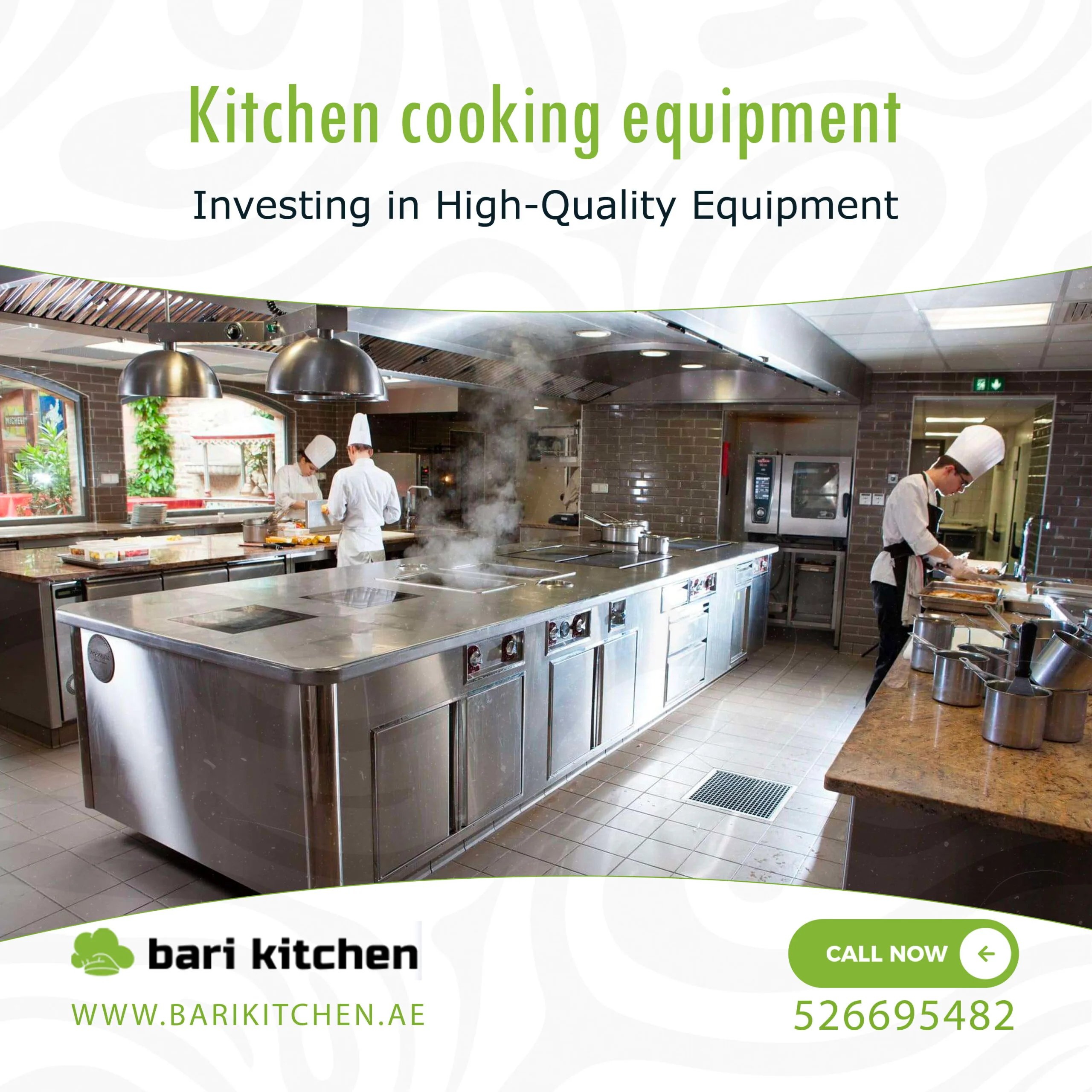 Kitchen cooking equipment