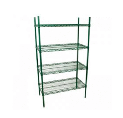 Wire shelving unit 1836pew
