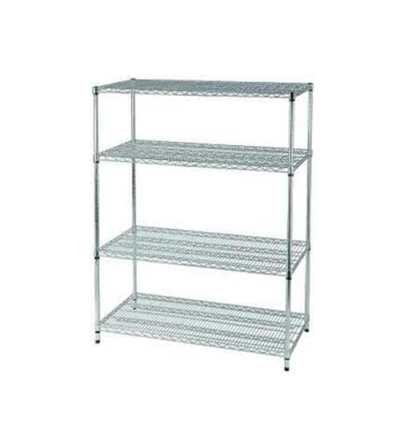 Wire shelving unit 18484S-CH