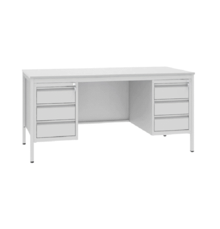 Work table with drawers