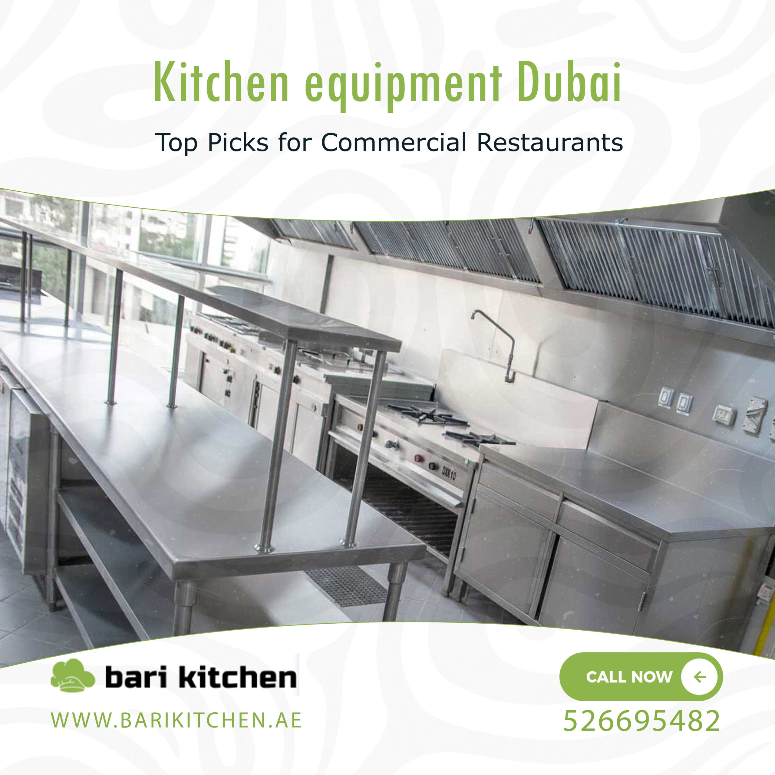 Kitchen equipment Dubai