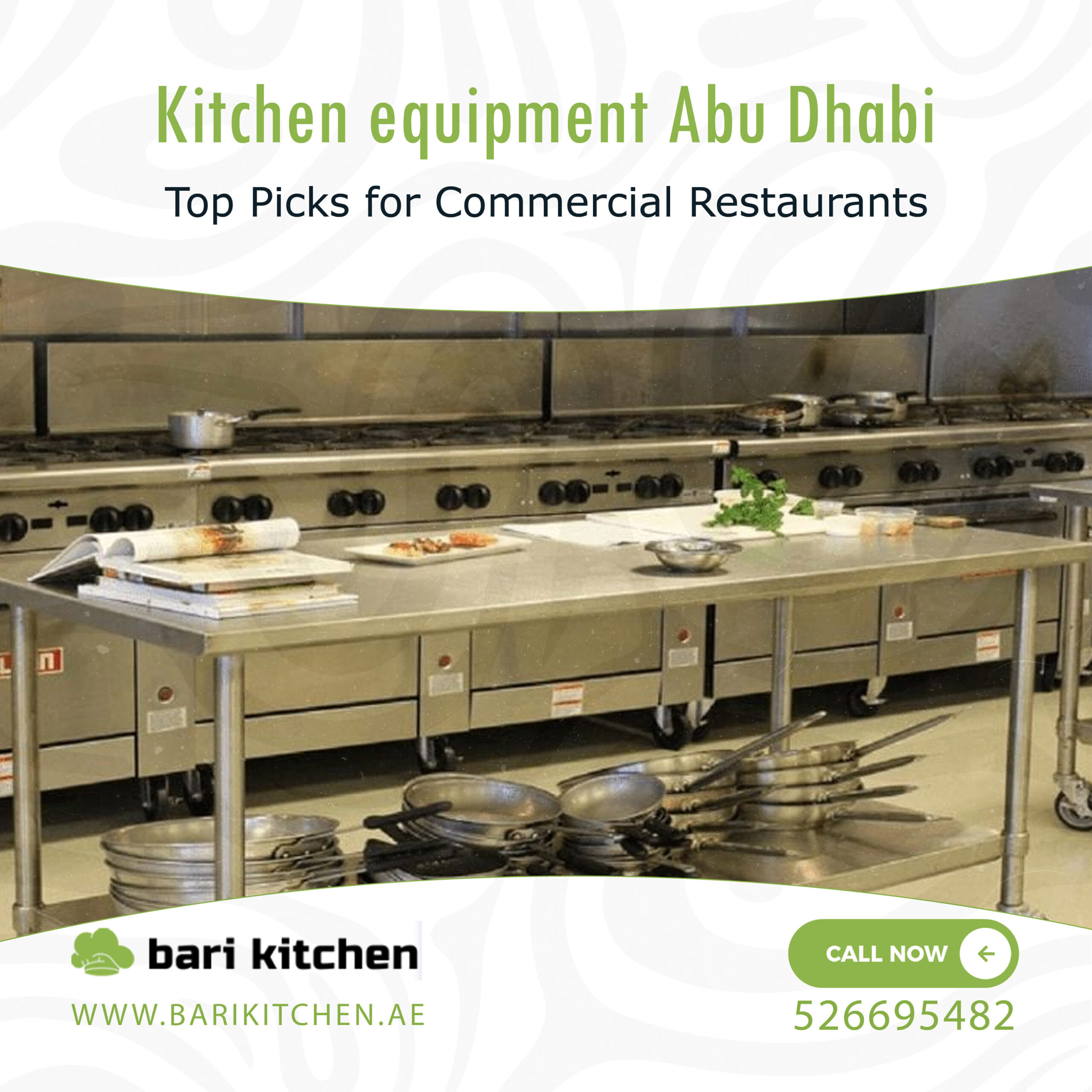Kitchen equipment Abu Dhabi