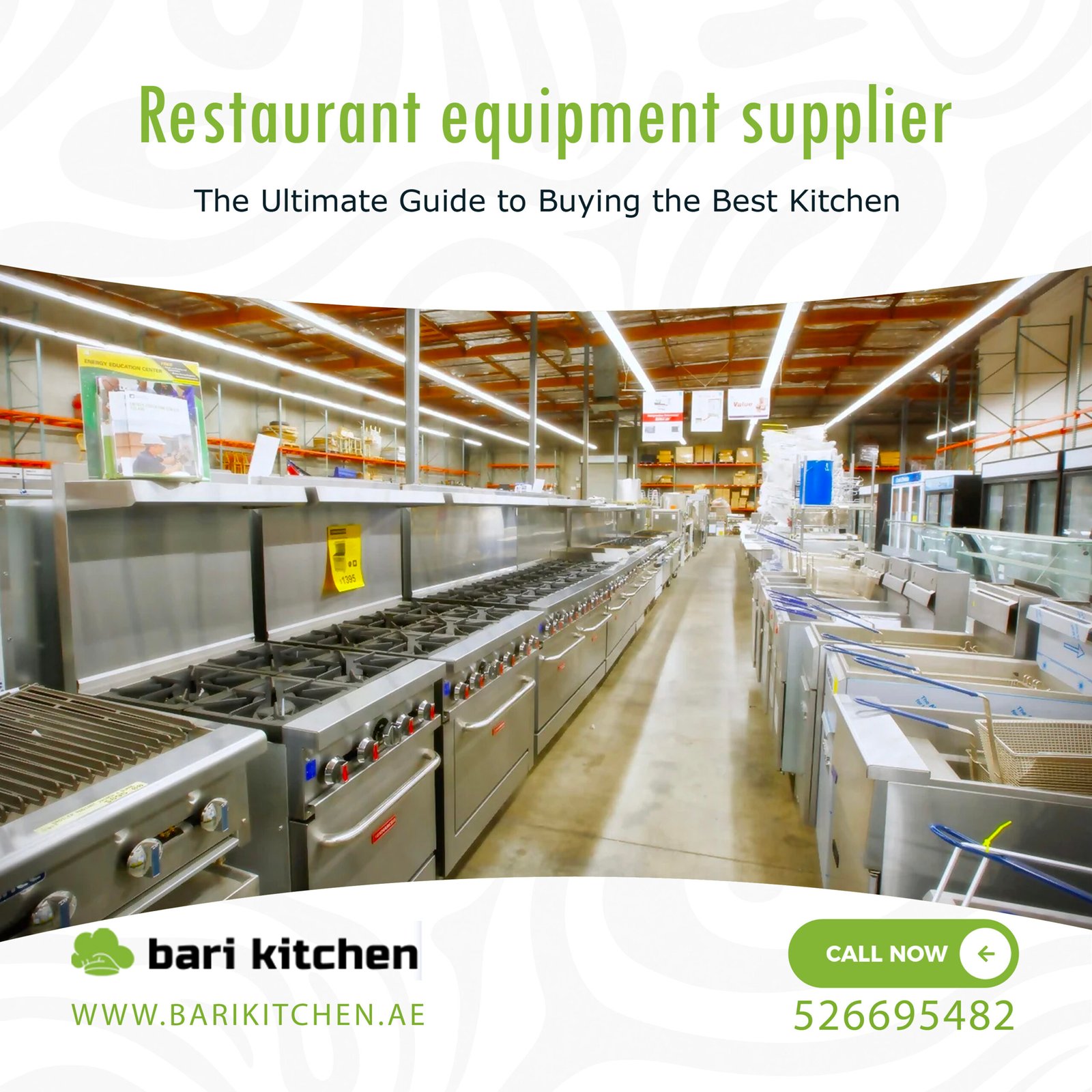 Restaurant equipment supplier